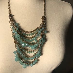 Layered Bauble Statement Neck